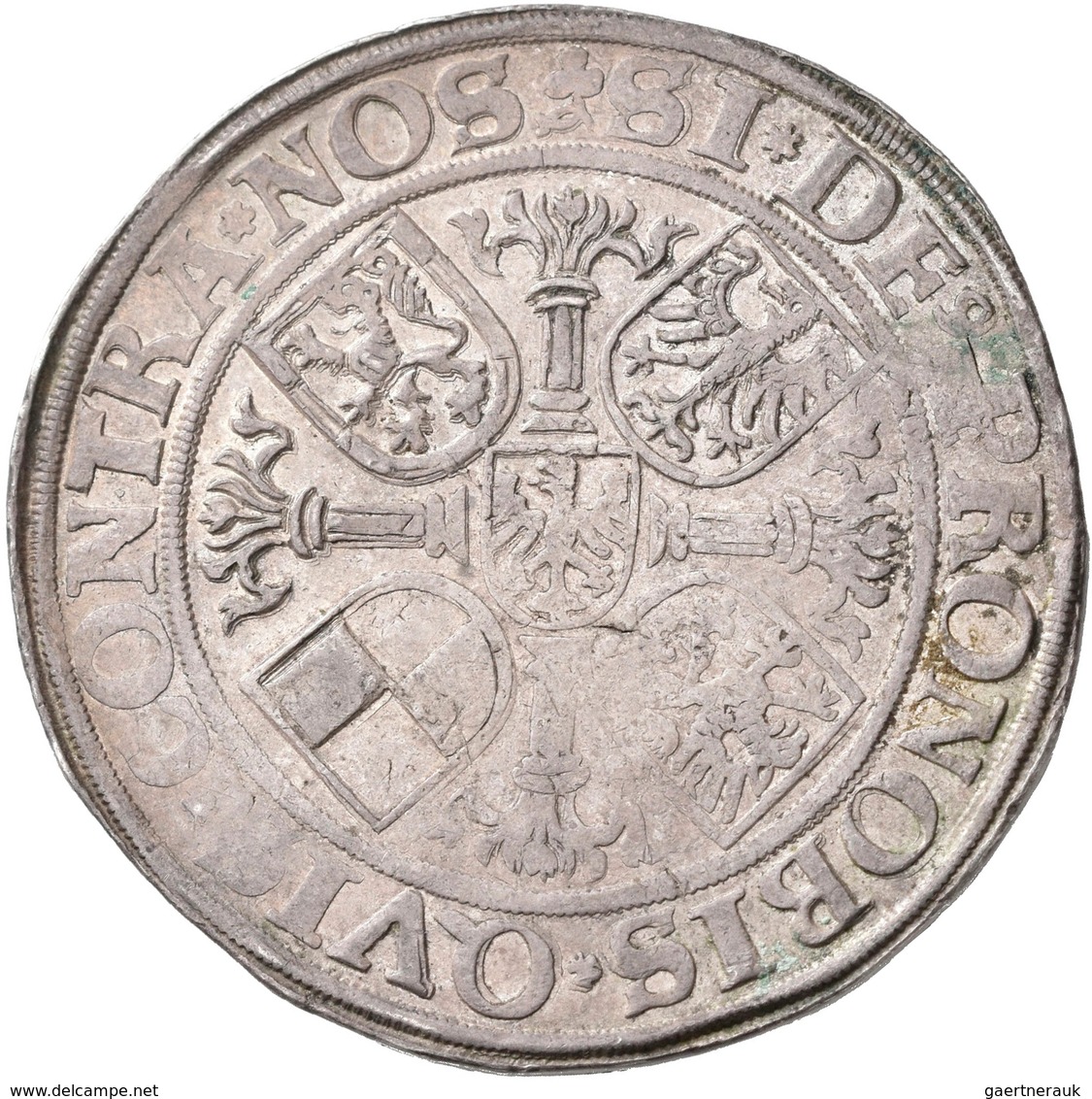 Altdeutschland Und RDR Bis 1800: Brandenburg-Franken, Albrecht Alcibades 1543-1557: Taler 1549 Erlan - Other & Unclassified