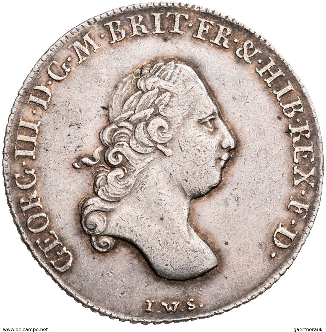 Altdeutschland Und RDR Bis 1800: Braunschweig-Calenberg-Hannover, Georg III, 1760-1820: 2/3 Taler 17 - Other & Unclassified
