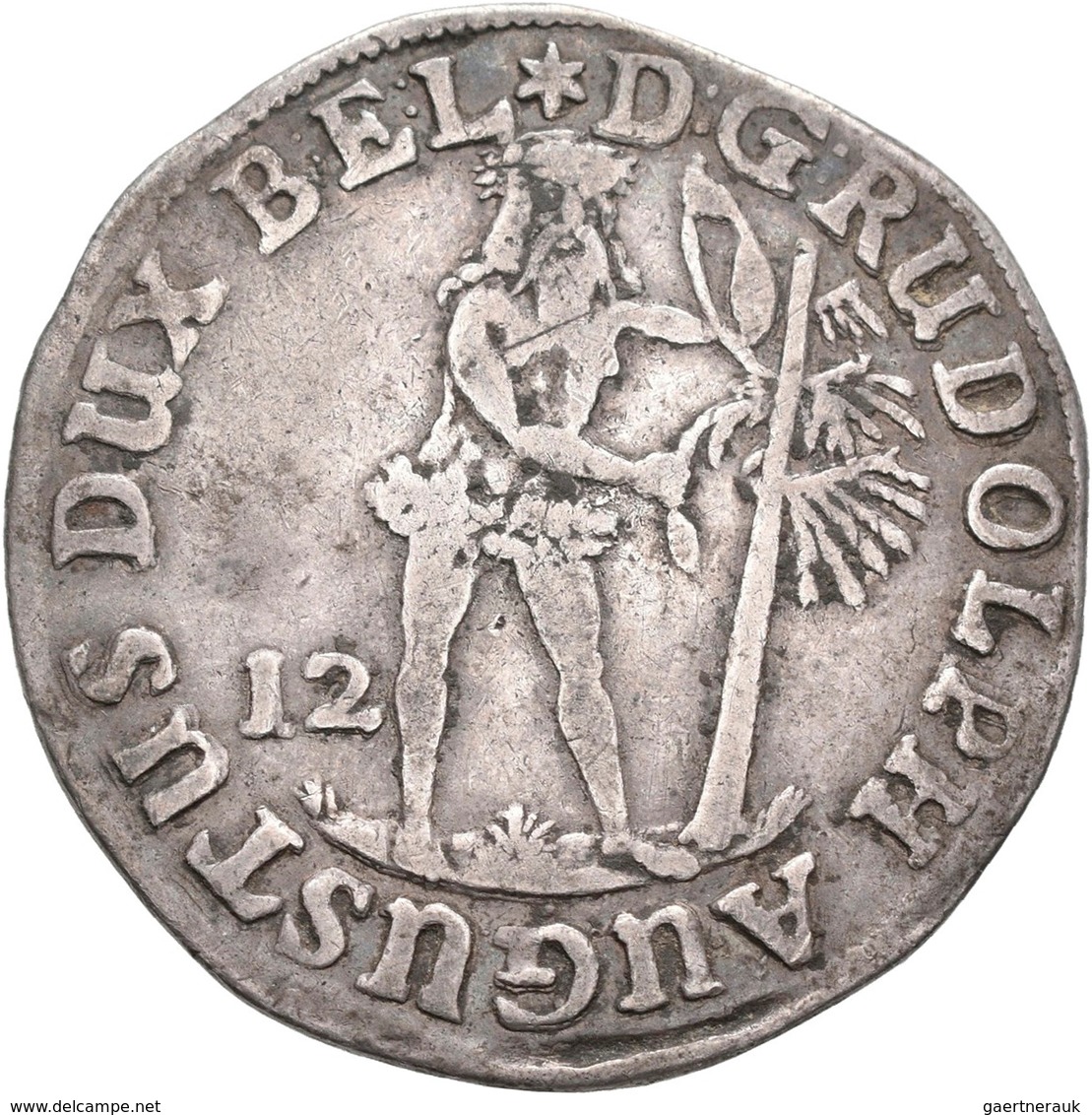 Altdeutschland Und RDR Bis 1800: Braunschweig-Wolfenbüttel, Rudolf August 1666-1685: 12 Mariengrosch - Sonstige & Ohne Zuordnung