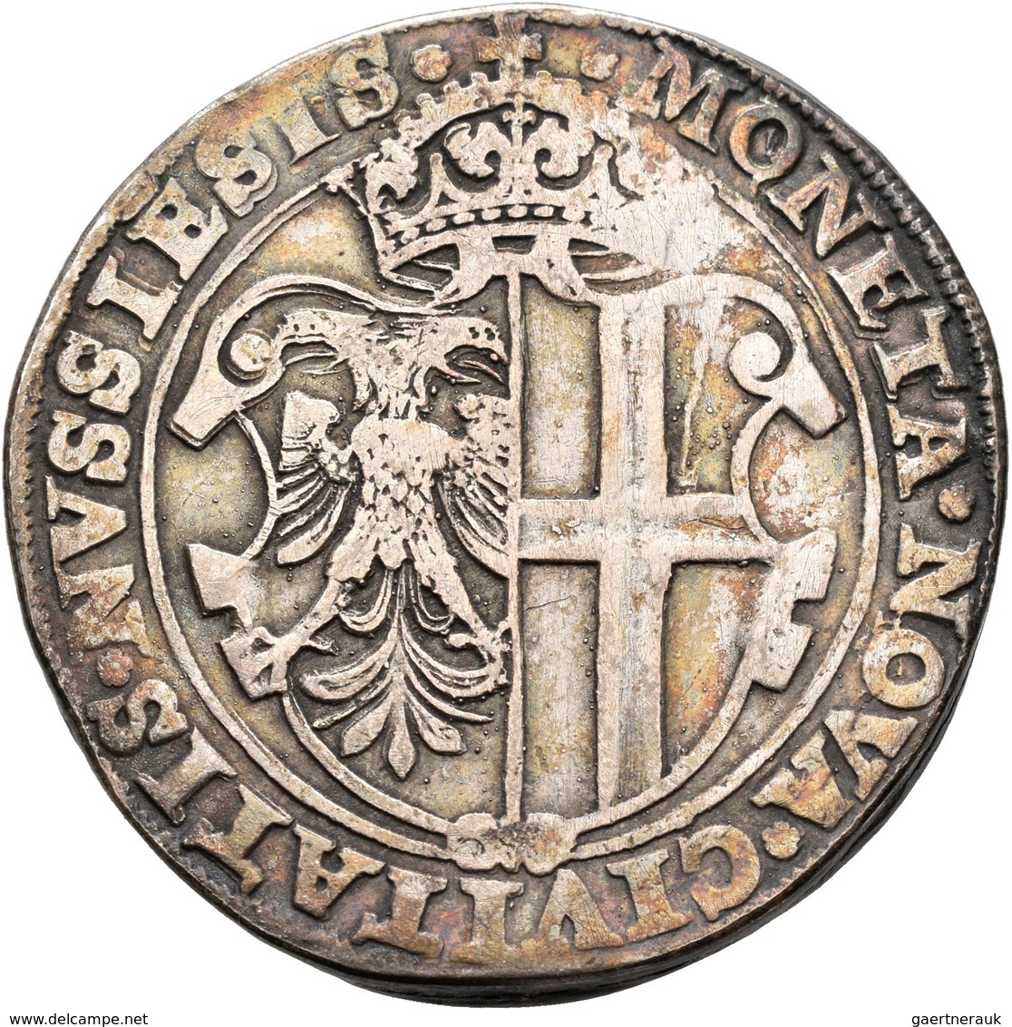 Altdeutschland Und RDR Bis 1800: Neuss: Maximilian II. 1564-1576: Reichstaler 1570, Vgl. Noss 58, Da - Sonstige & Ohne Zuordnung