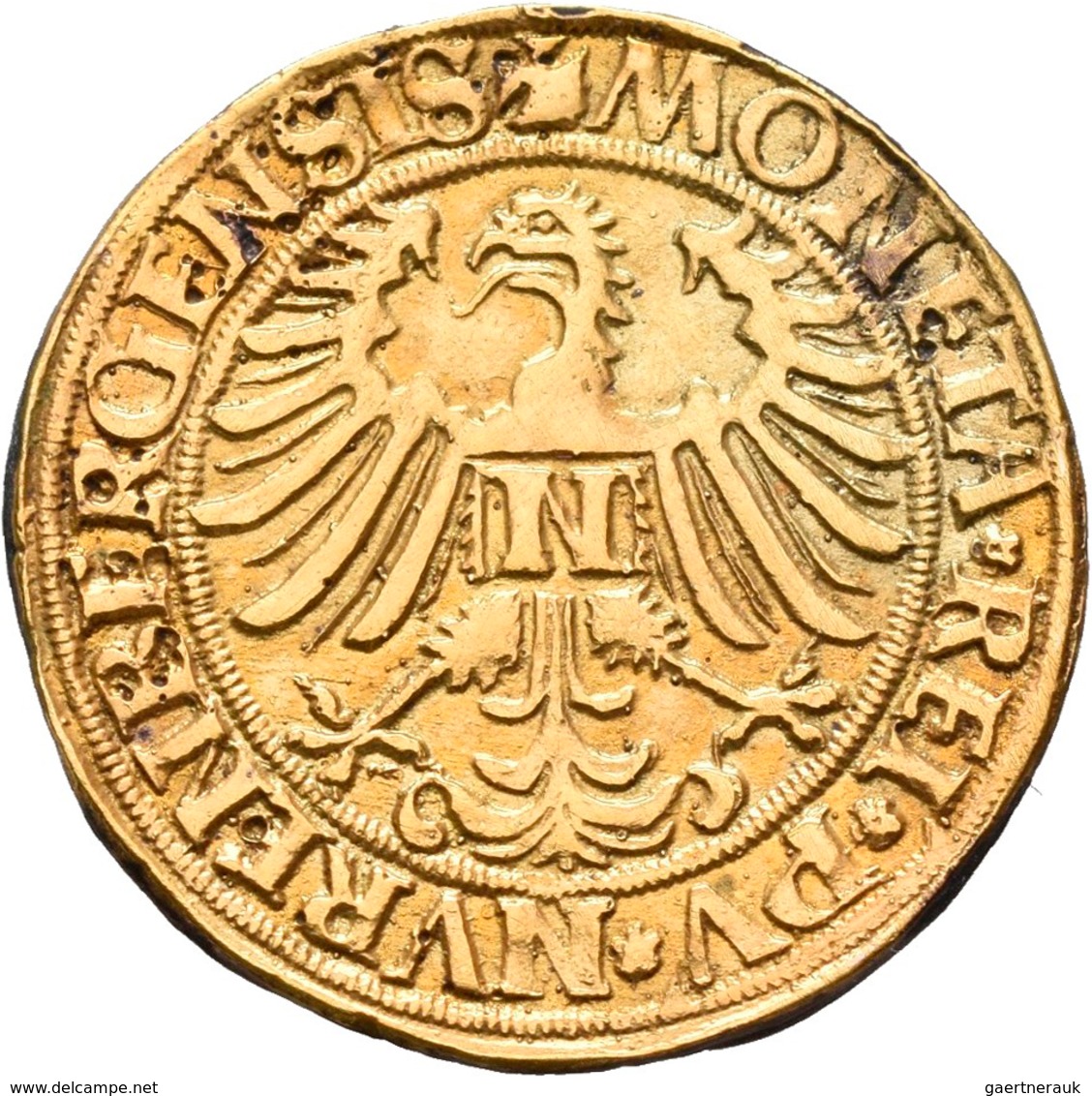 Altdeutschland Und RDR Bis 1800: Nürnberg: Goldgulden 1520, Vgl. Friedberg 1801, Vgl. Kellner 11, Ga - Otros & Sin Clasificación