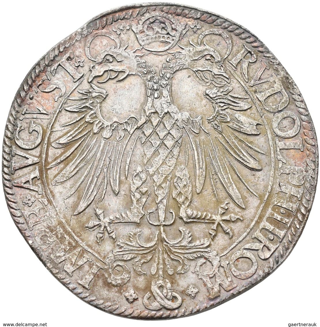 Altdeutschland Und RDR Bis 1800: Nürnberg: Taler O. J. (1581/1582), Mit Titel Rudolf II.,vgl. Kellne - Andere & Zonder Classificatie