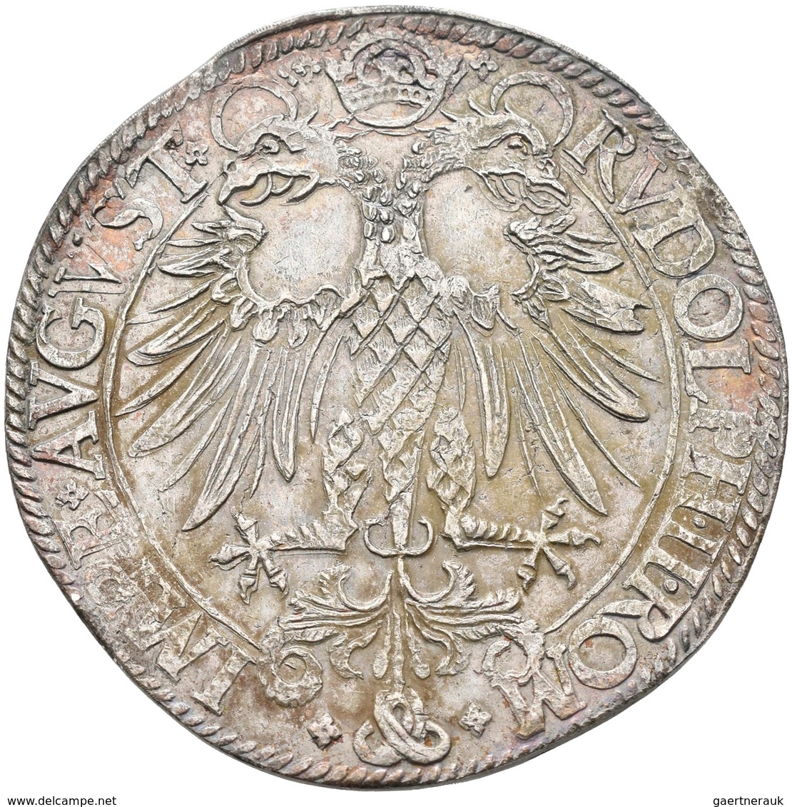 Altdeutschland Und RDR Bis 1800: Nürnberg: Taler O. J. (1581/1582), Mit Titel Rudolf II.,vgl. Kellne - Sonstige & Ohne Zuordnung