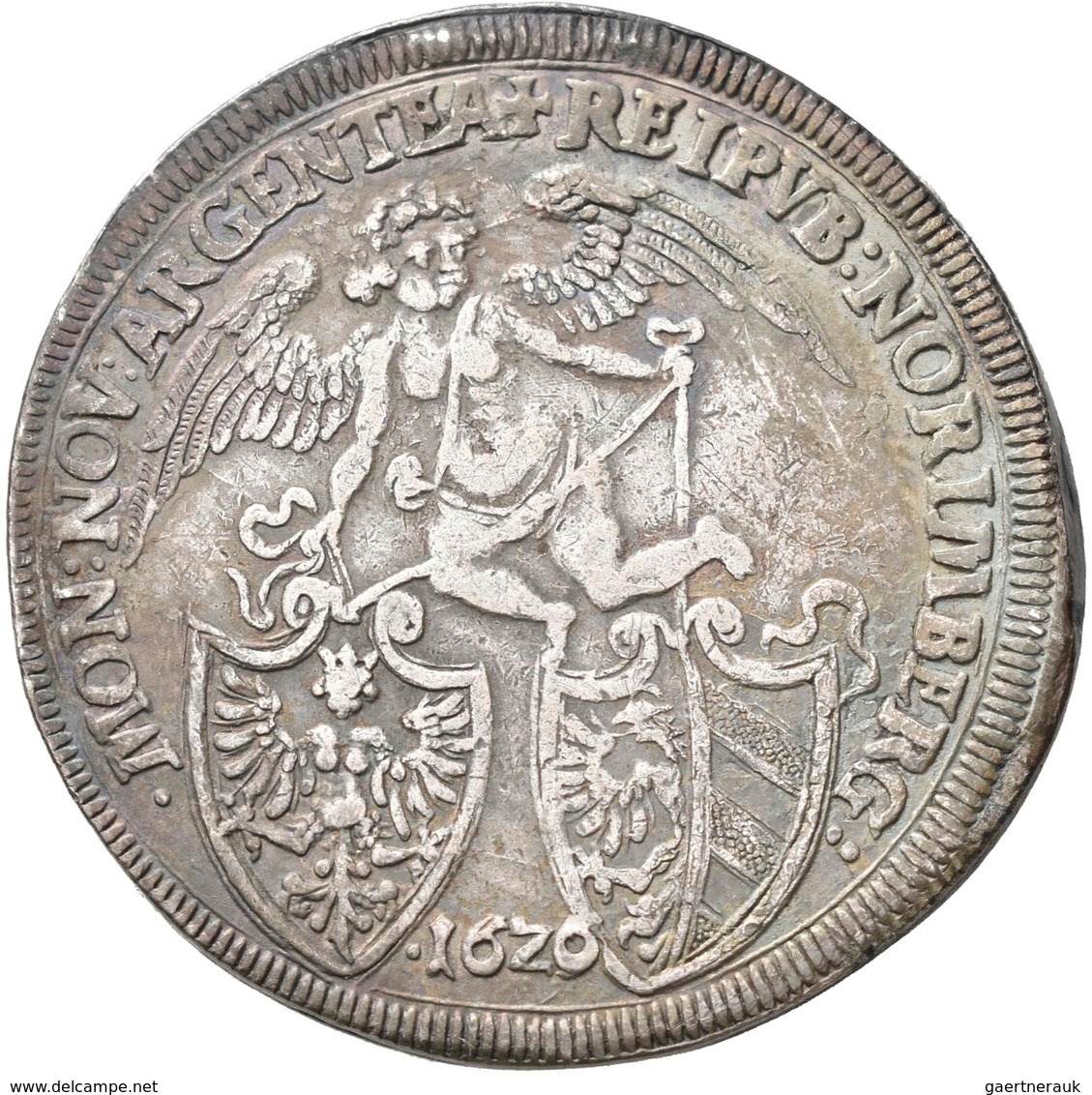 Altdeutschland Und RDR Bis 1800: Nürnberg: ½ Reichsguldiner Zu 30 Kreuzer 1626, Mit Titlel Ferdinand - Otros & Sin Clasificación