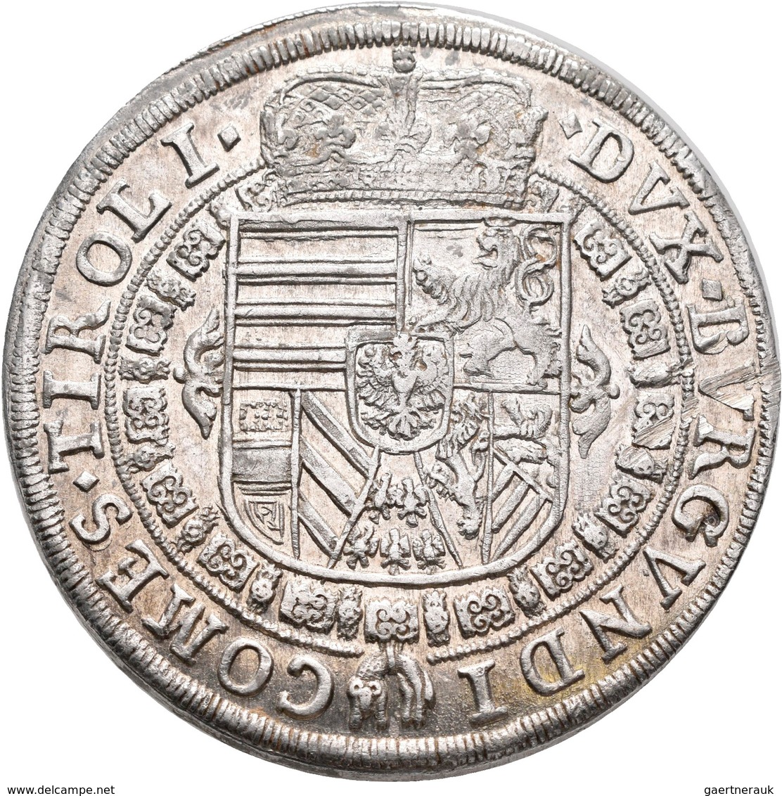 Haus Habsburg: Leopold V. 1619-1632: Taler 1632, Hall, 28,91 G. LEOPOLDVS D G ARCHIDVX AVSTRIÆ // DV - Sonstige – Europa