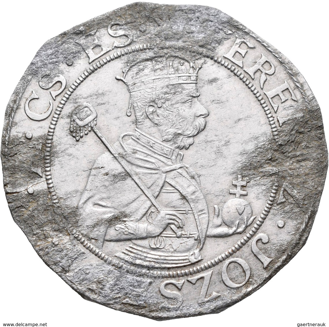 Haus Habsburg: Franz Joseph I. 1848-1916: Abschlag In Aluminium, Milleniumstaler 1896 KB, 42 Mm, 4,2 - Altri – Europa