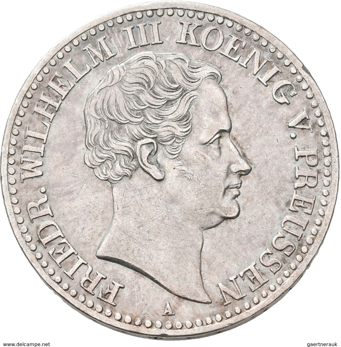 Preußen: Friedrich Wilhelm III. 1797-1840: Ausbeutetaler 1830, AKS 18, Jaeger 59, 22,1 G. Sehr Schön - Altri & Non Classificati