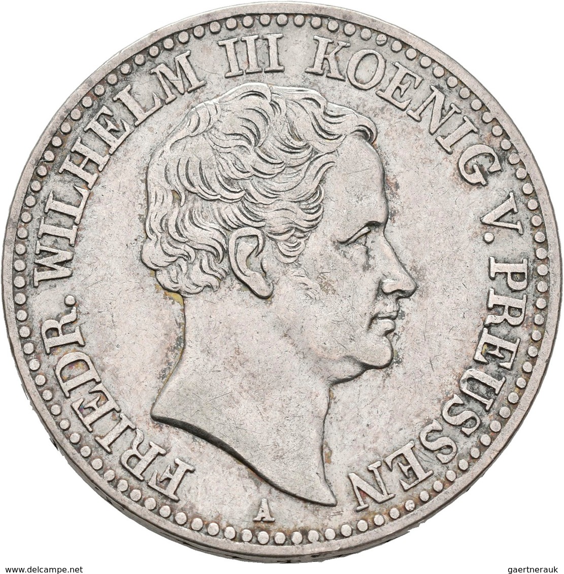 Preußen: Friedrich Wilhelm III. 1797-1840: Taler 1831 A, AKS 17, Jaeger 62, 21,98 G. Sehr Schön. - Other & Unclassified