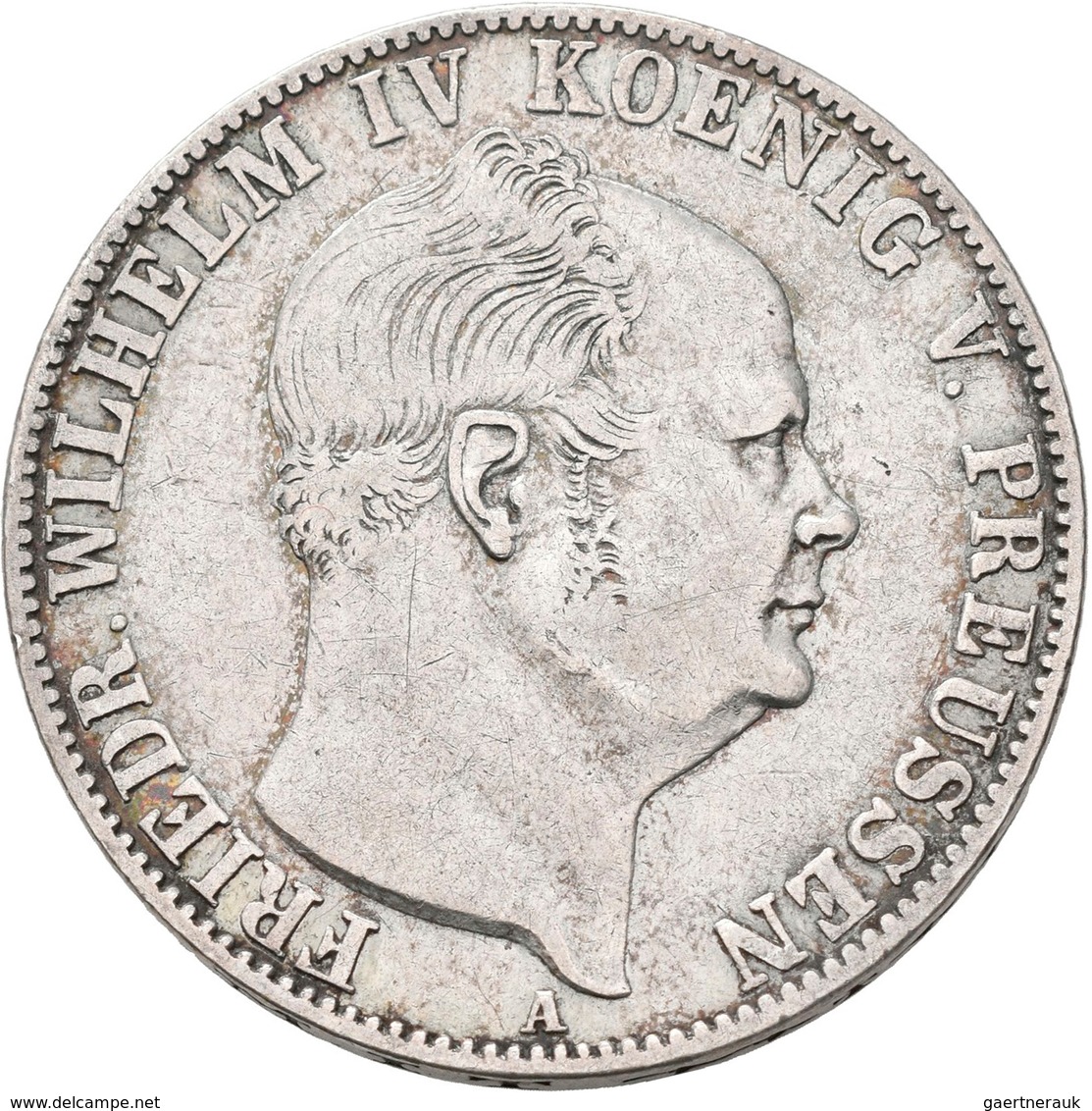 Preußen: Friedrich Wilhelm IV. 1840-1861: Taler 1855 A, AKS 76, Jaeger 80, 21,99 G. Sehr Schön. - Altri & Non Classificati