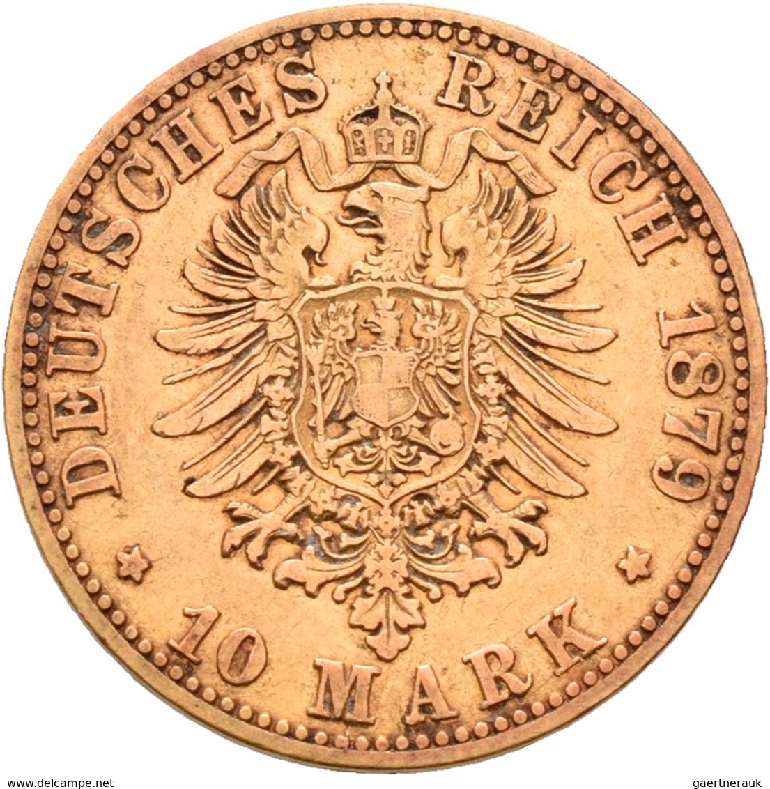 Preußen: Lot 2 Goldmünzen: Wilhelm I. 1861-1888: 2 X 10 Mark 1879 A, Jaeger 245. Jede Münze Wiegt 3, - Monete D'oro