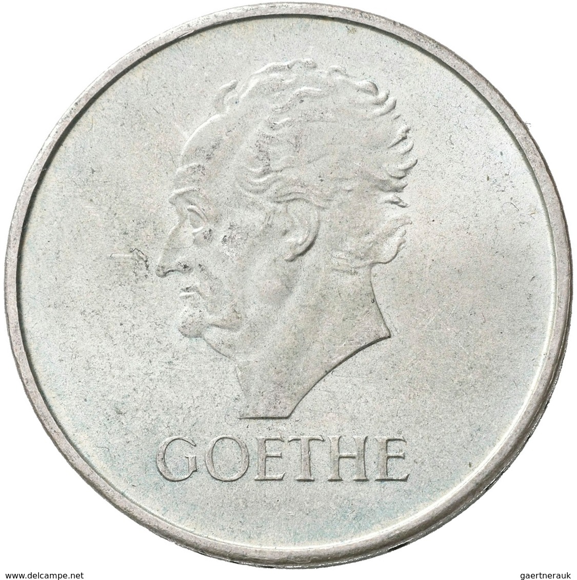 Weimarer Republik: 3 Reichsmark 1932 F, Johann Wolfgang V. Goethe, 100. Todestag, Jaeger 350, Vorzüg - Sonstige & Ohne Zuordnung