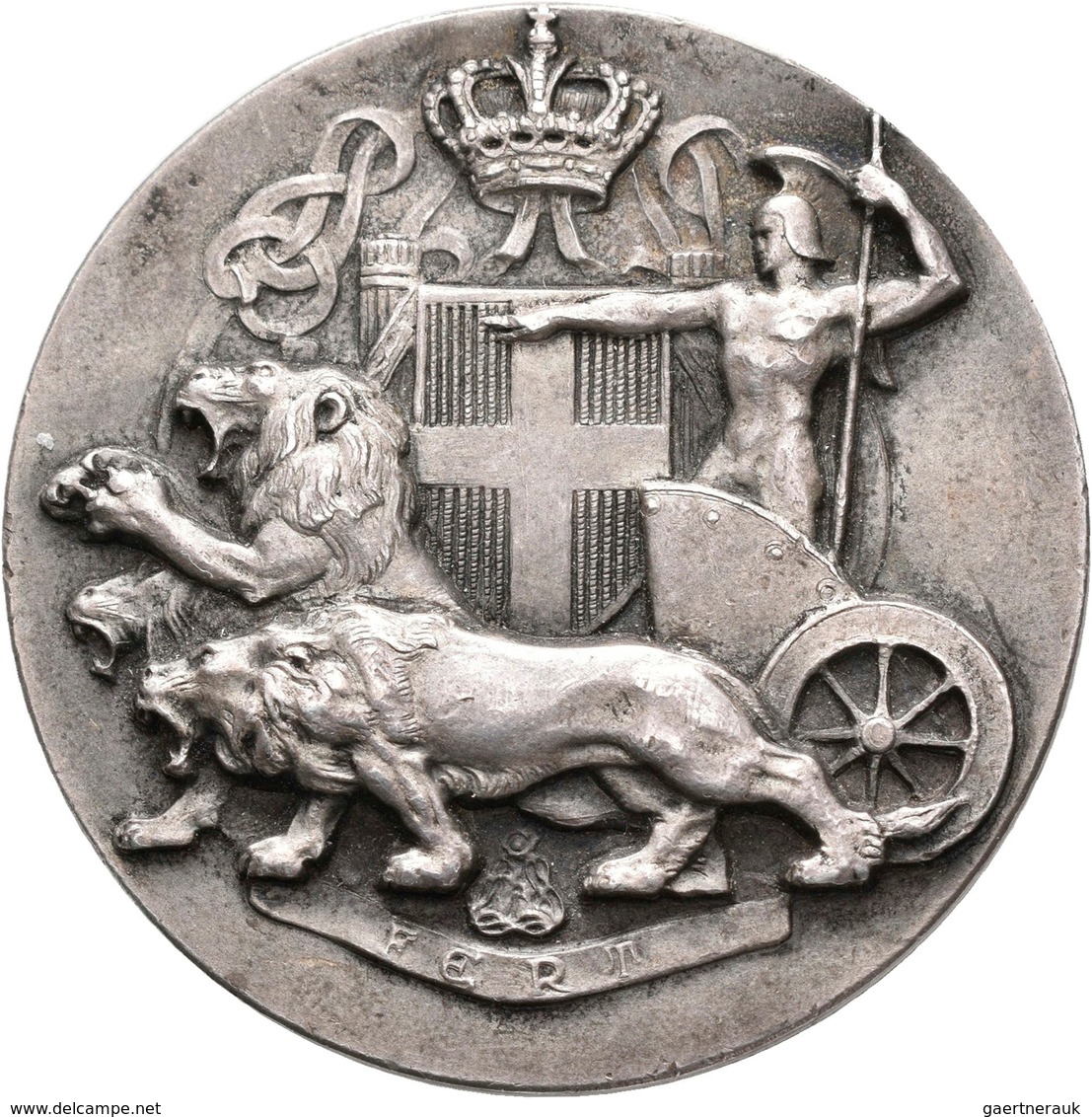 Medaillen Alle Welt: Italien, Vittorio Emanuele III. 1900-1943: Silbermedaille O. J., Ministero Dell - Sin Clasificación