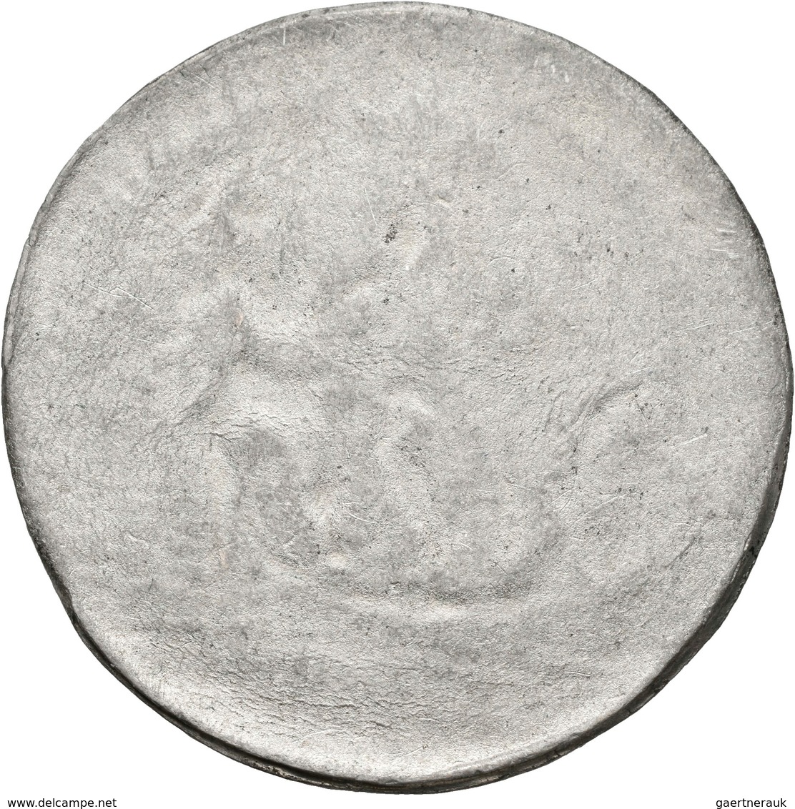 Medaillen Alle Welt: Russland, Peter I. (der Große) 1689-1725: Einseitiger Zinnabschlag Der Medaille - Sin Clasificación