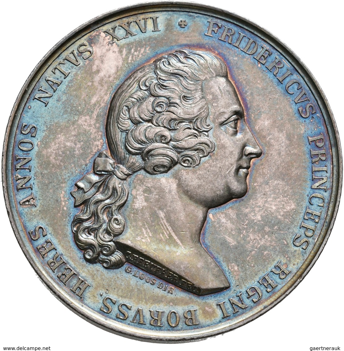 Medaillen Deutschland: Brandenburg-Preussen, Friedrich Wilhelm III. 1797-1840: Silbermedaille 1838, - Otros & Sin Clasificación