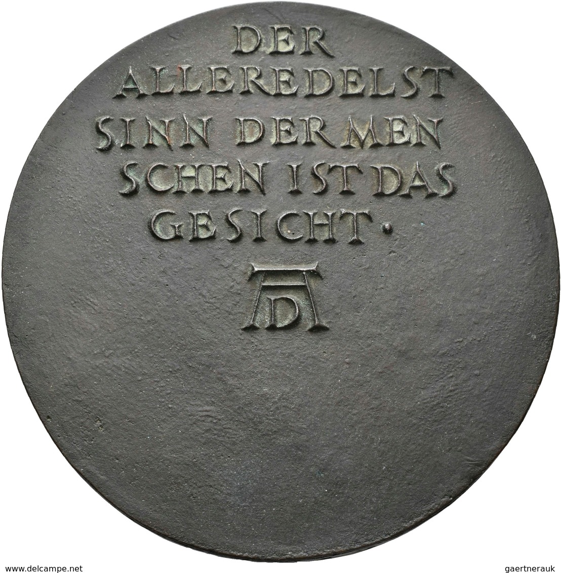 Medaillen Deutschland: Nürnberg: Bronzegussmedaille 1971 Von H. Klinkel, Auf Den 500. Geburtstag Von - Altri & Non Classificati