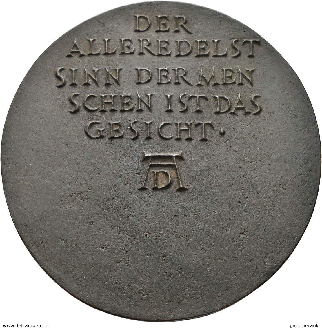 Medaillen Deutschland: Nürnberg: Bronzegussmedaille 1971 Von H. Klinkel, Auf Den 500. Geburtstag Von - Altri & Non Classificati