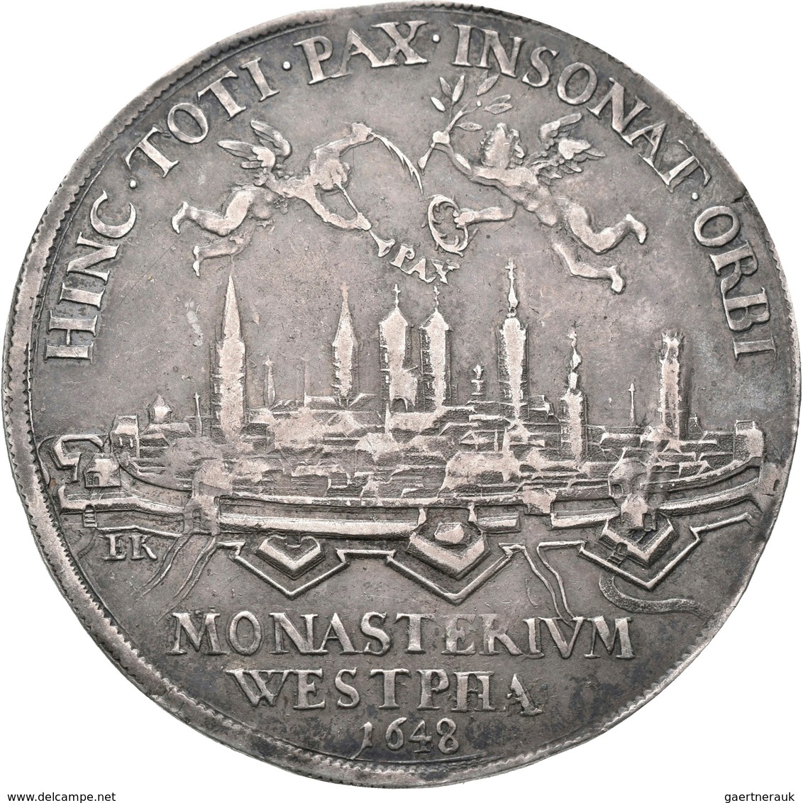 Medaillen Deutschland - Geographisch: Münster: Medaille Von E. Ketteler (EK) Auf Den Westfälischen F - Sonstige & Ohne Zuordnung