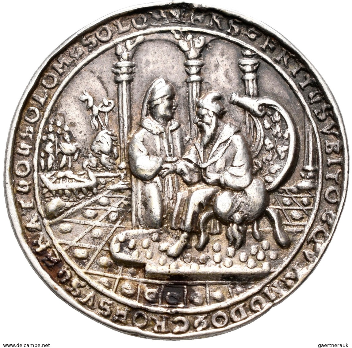 Medaillen - Religion: Böhmen-Joachimsthal: Silbergussmedaille / Todesmedaille O. J. (ca. 1533-1546) - Ohne Zuordnung