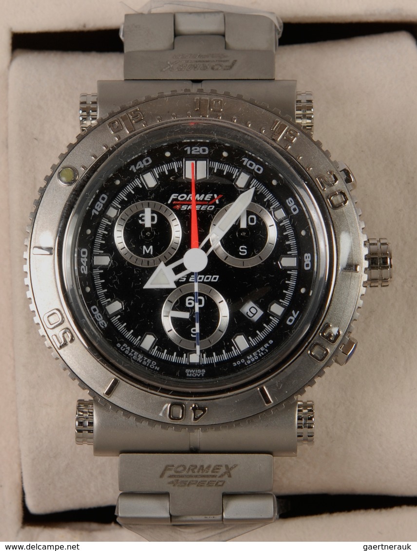 Uhren: Herrenarmbanduhr Formex 4 Speed: Chronograph 2003.3121 NEU. Neuware, In Box. - Sonstige & Ohne Zuordnung