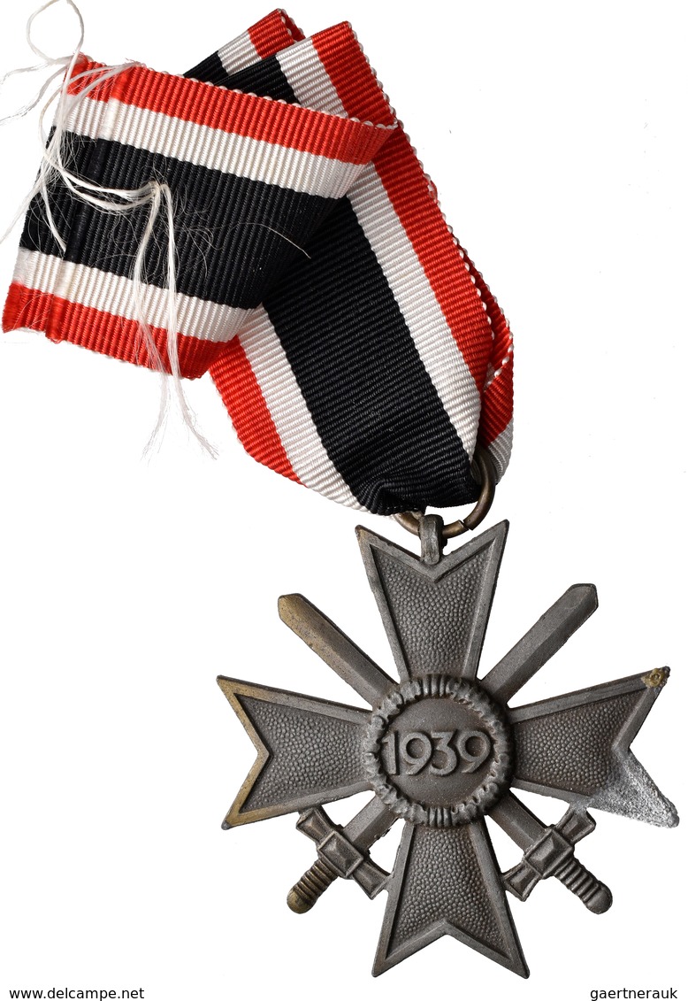 Orden & Ehrenzeichen: Drittes Reich 1933-1945: Kriegsverdienstkreuz Mit Schwertern 2 Klasse - Andere & Zonder Classificatie