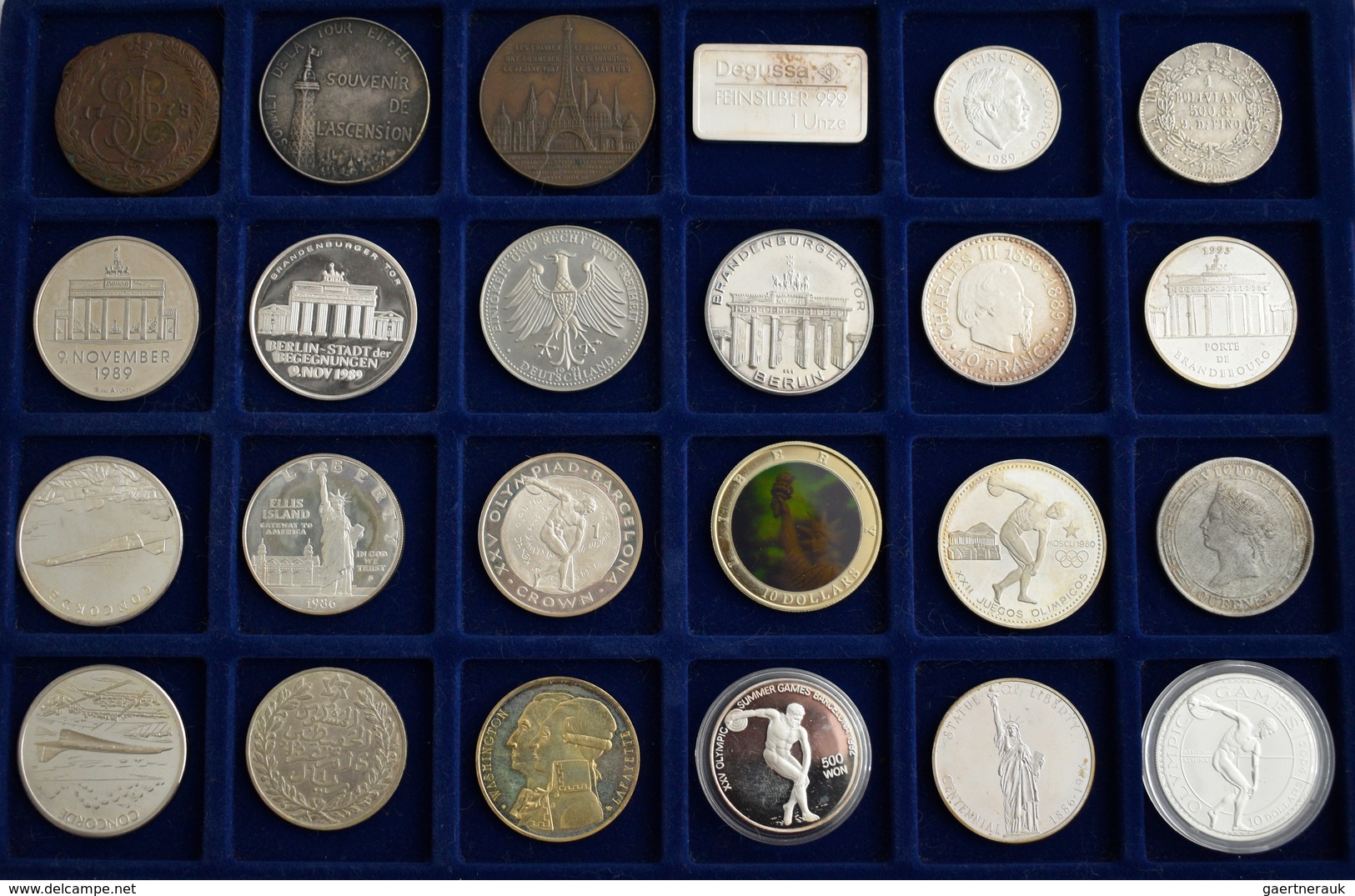 Alle Welt: Eine Bemerkenswerte Sammlung Von Ca. 160 Münzen Und Medaillen Aus Aller Welt. Der Schwerp - Other & Unclassified