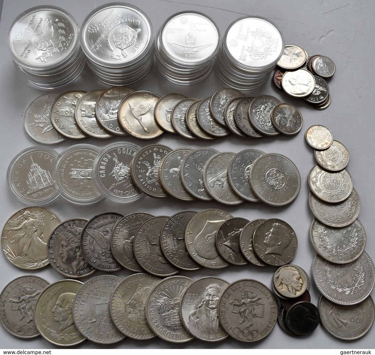 Alle Welt: Silberanleger Aufgepasst: Eine Sammlung, Welche überwiegend Aus Silbermünzen Besteht. Dab - Other & Unclassified