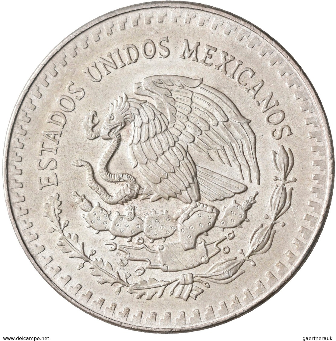 Mexiko: Lot 7 Silbermünzen; 8 Reales 1890, 1 Peso 1910, 2 Pesos 1921, 5 Pesos 1947, 5 Pesos 1953, 25 - Mexico