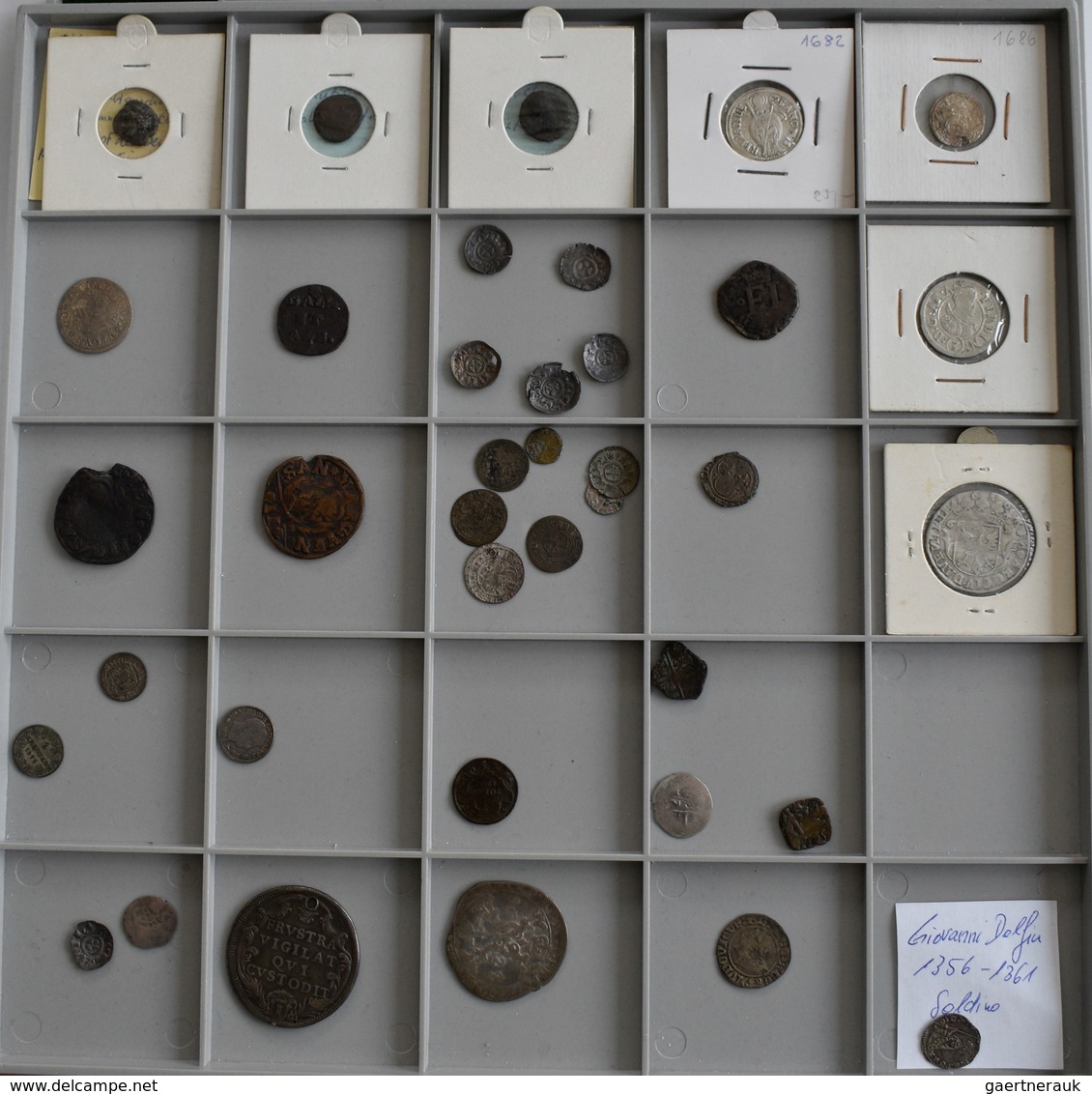 Europa: Konvolut Von Ca. 210 Silber- Und Bronzemünzen Diverser Europäischer Staaten, Beginnend Ab De - Otros – Europa