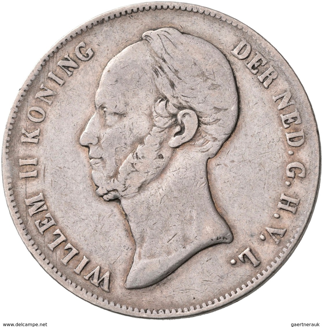 Niederlande: Lot 5 Stück; 2½ Gulden 1848, 1871,1939,1944,1964, Sehr Schön, Sehr Schön-vorzüglich, Vo - 1795-1814: Franz. Herrschaft