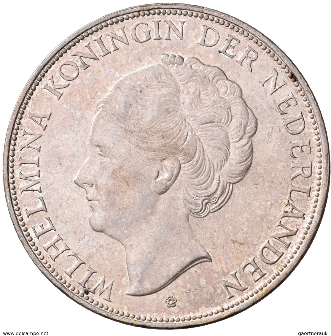 Niederlande: Lot 5 Stück; 2½ Gulden 1848, 1871,1939,1944,1964, sehr schön, sehr schön-vorzüglich, vo