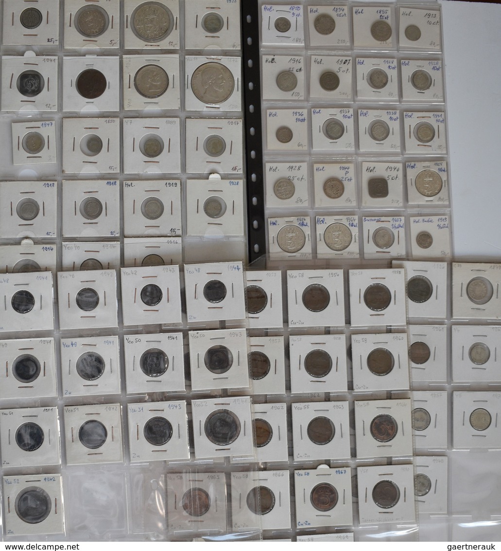 Niederlande: Eine Sammlung Von über 80 Münzen Aus Den Niederlanden Und Dessen Kolonien (Antillen / C - 1795-1814 : Protectorado Francés & Napoleónico