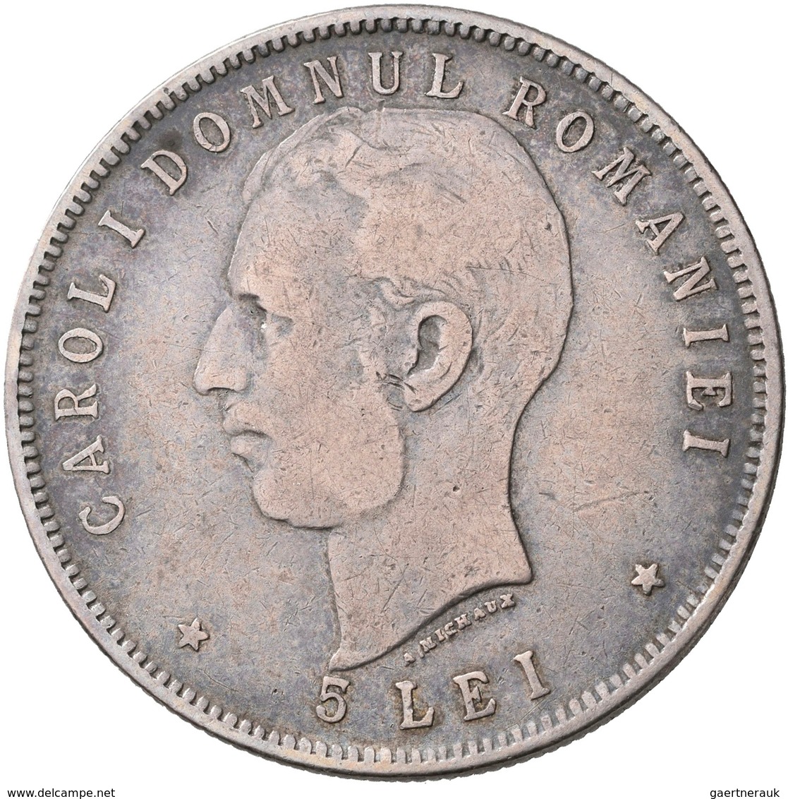 Rumänien: Lot 4 Stück; 5 Lei 1880 B, 5 Lei 1906, 100.000 Lei 1946, 500 Lei 1941, Sehr Schön, Sehr Sc - Rumania