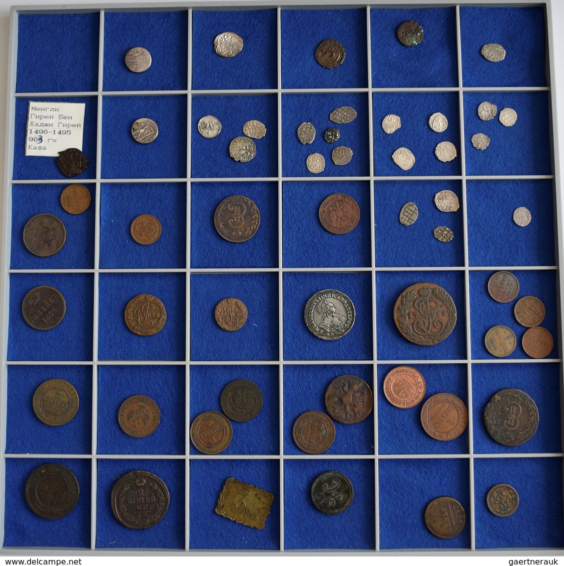 Russland: Lot Von 54 Silber- Und Kupfermünzen Ab Ende 15. Jhd. Bis Anfang 20.Jhd, Dabei 18 X AR-Trop - Russland