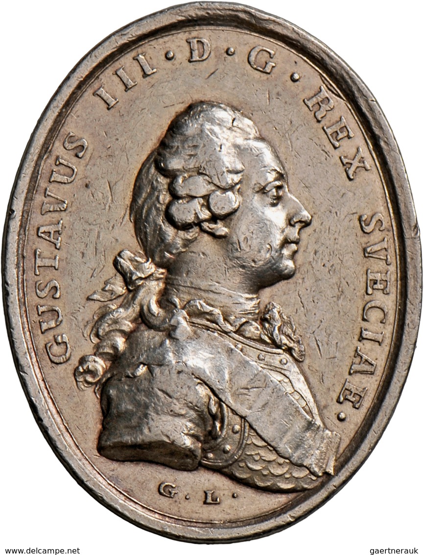 Schweden: Lot 25 Schwedischer Medaillen In Silber Und Bronze, U. A. Bronzene Prämienmedaille 1845, V - Schweden