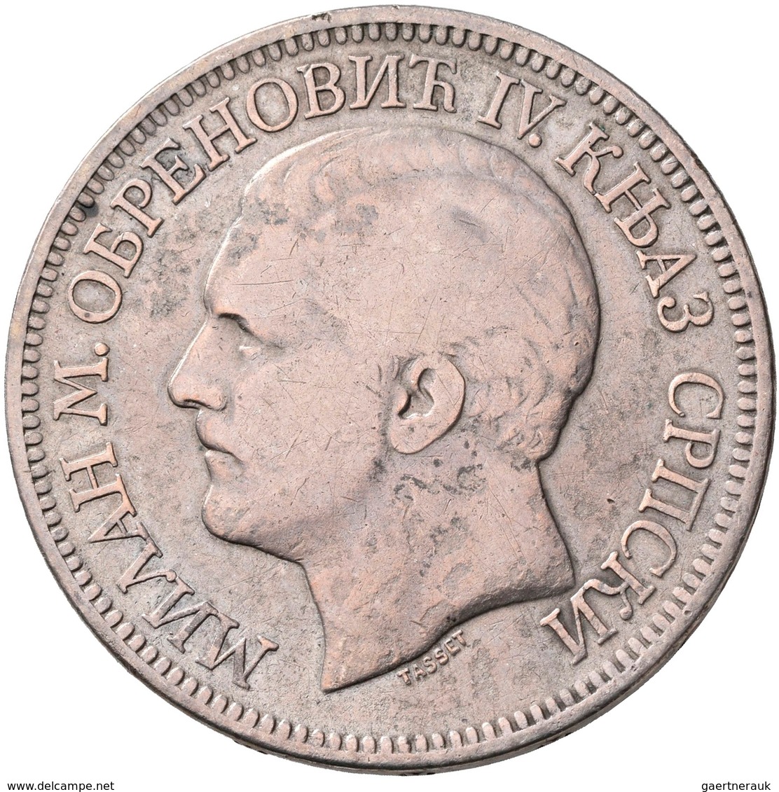 Serbien: Lot 3 Silbermünzen; 5 Dinar 1879, 5 Dinar 1904, 50 Dinar 1932, Sehr Schön, Sehr Schön-vorzü - Serbia