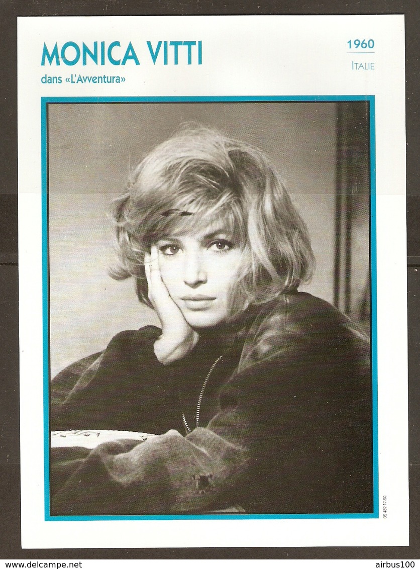 PORTRAIT DE STAR 1960 ITALIE ITALIA ITALY - ACTRICE MONICA VITTI L'AVVENTURA - ACTRESS CINEMA - Photographs