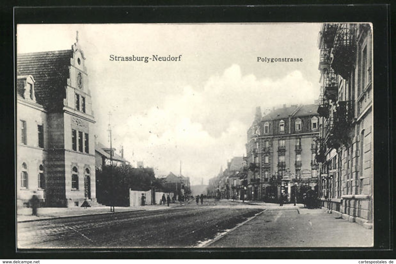 CPA Strassburg-Neudorf, Partie An Der Polygonstrasse - Other & Unclassified