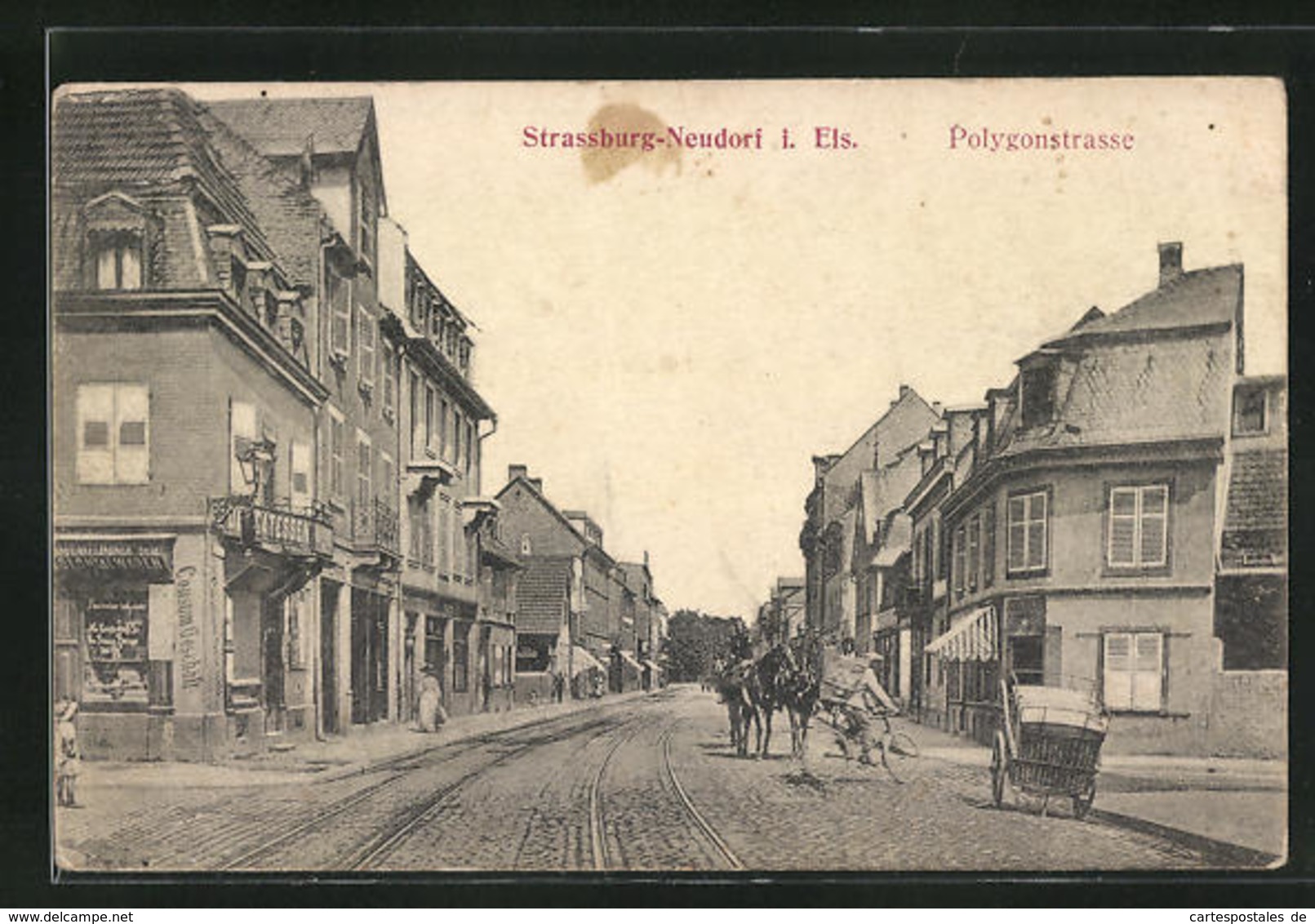 CPA Strassburg-Neudorf, Partie An Der Polygonstrasse - Other & Unclassified