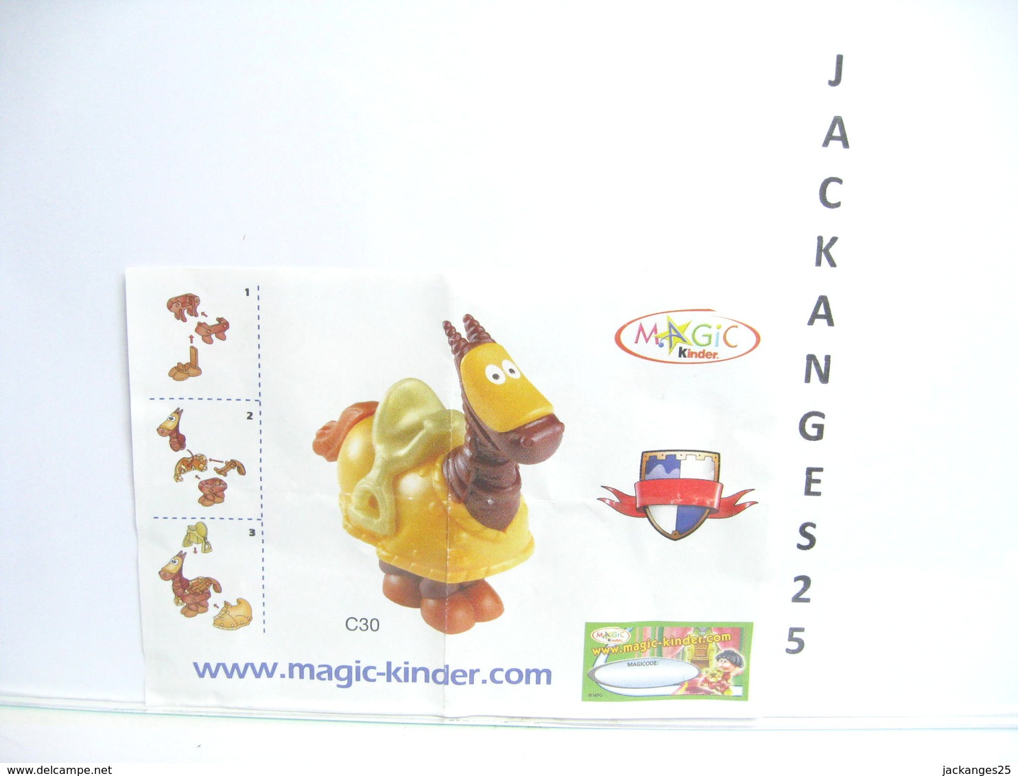 KINDER FUNNY CASTLE MPG C 30 B 2004 + BPZ EU - Montables