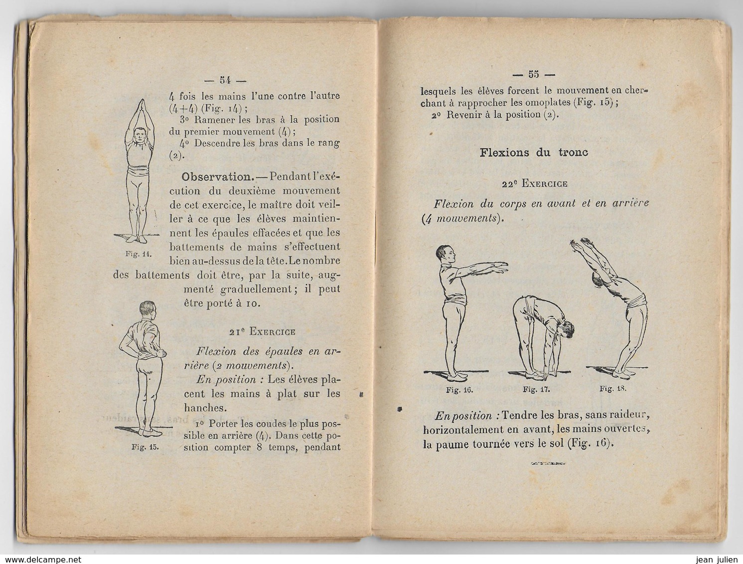 1902 -  MANUEL De GYMNASTIQUE - Ecole De JOINVILLE - Capitaine J. QUILLON -  MILITARIA - Très Rare - 9 Scans - Français