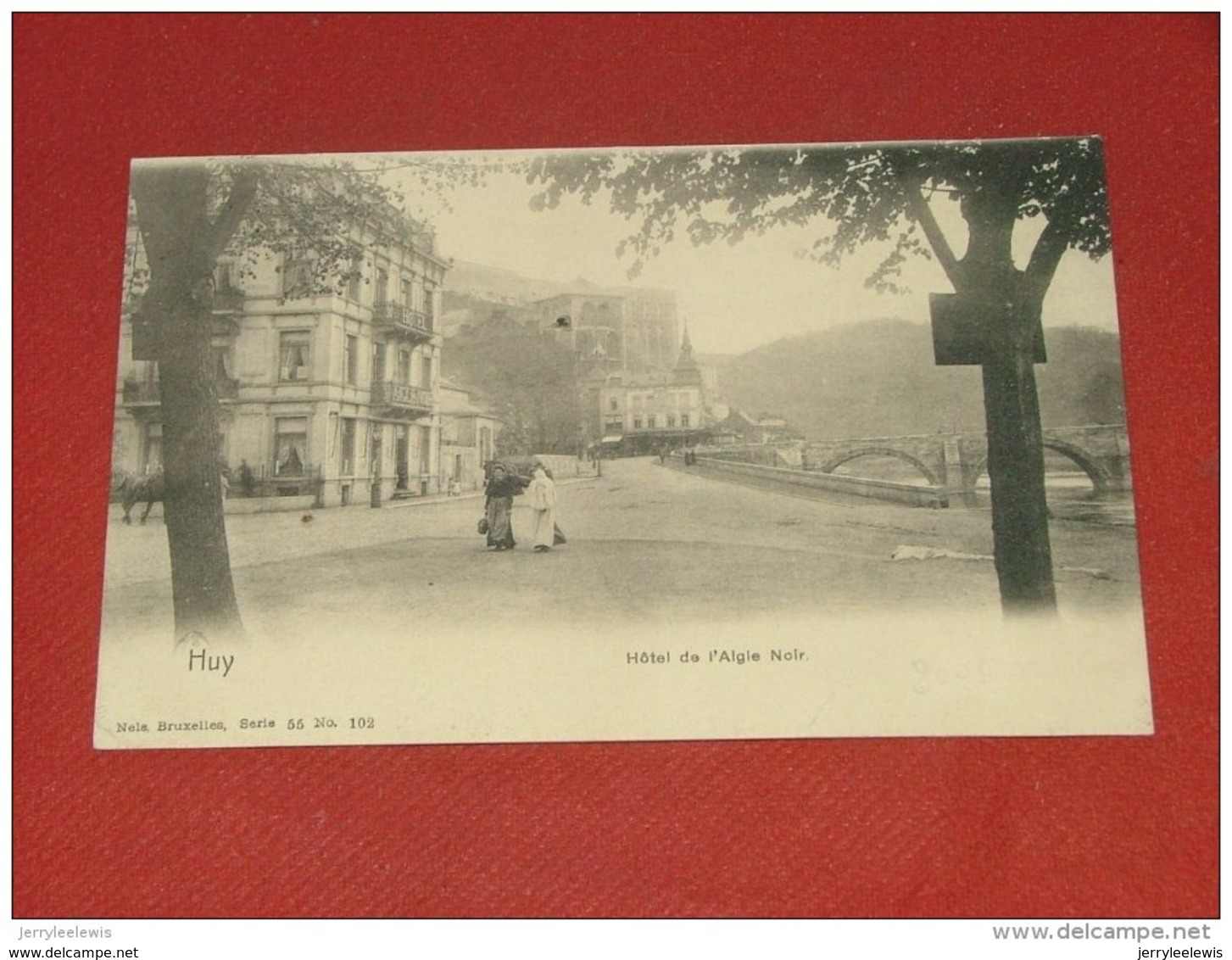 HUY  -  Hôtel De L'Aigle Noir   -  1907 - Huy