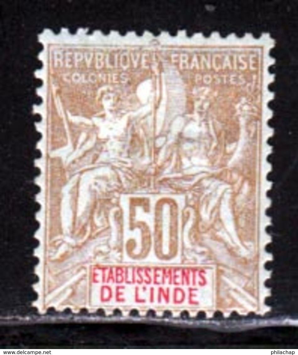Inde 1900 Yvert 19 * TB Charniere(s) - Unused Stamps