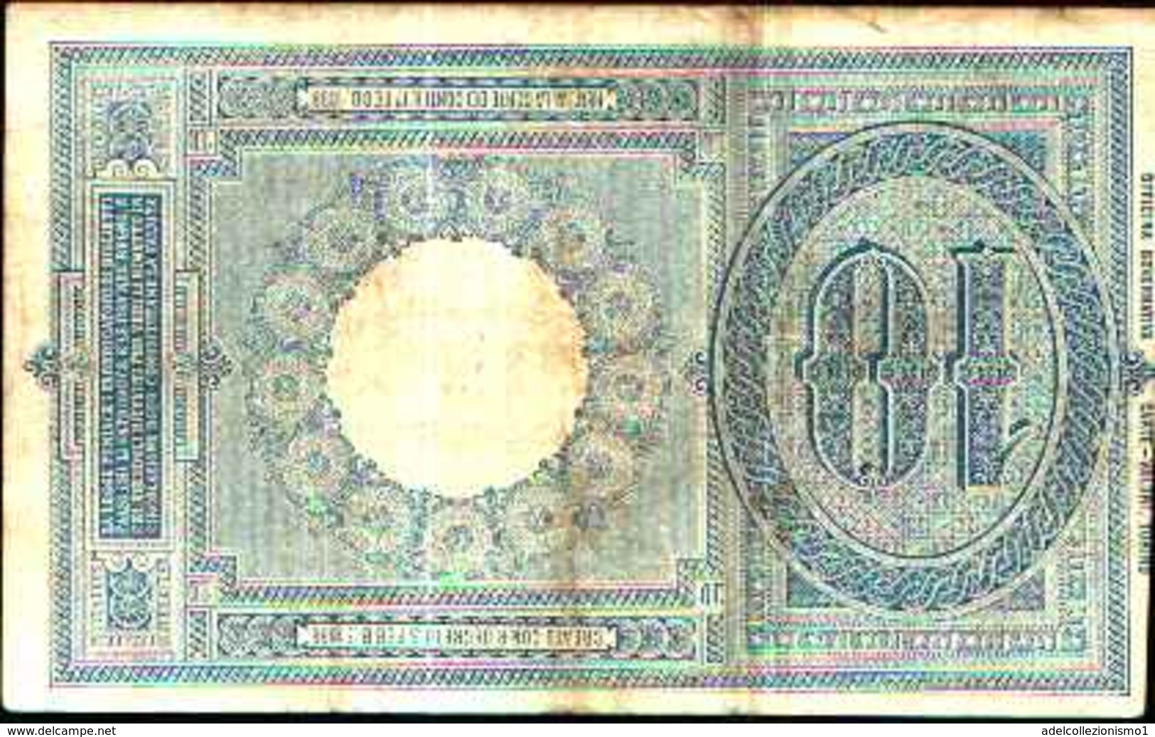 1791) 10 LIRE VITTORIO EMANUELE III (EFFIGE DI UMBERTO I)-DEC. 23-4-1914 -SPL - Italia – 10 Lire