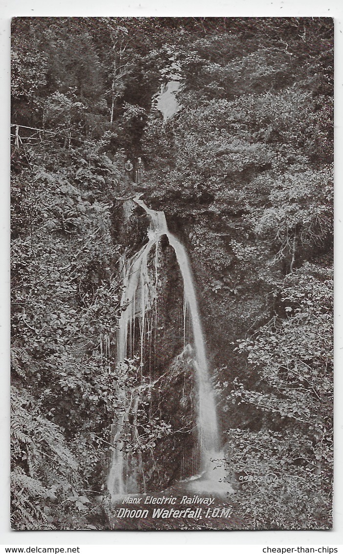 Manx Electric Raiway - Dhoon Waterfall, I.O.M. - Isle Of Man