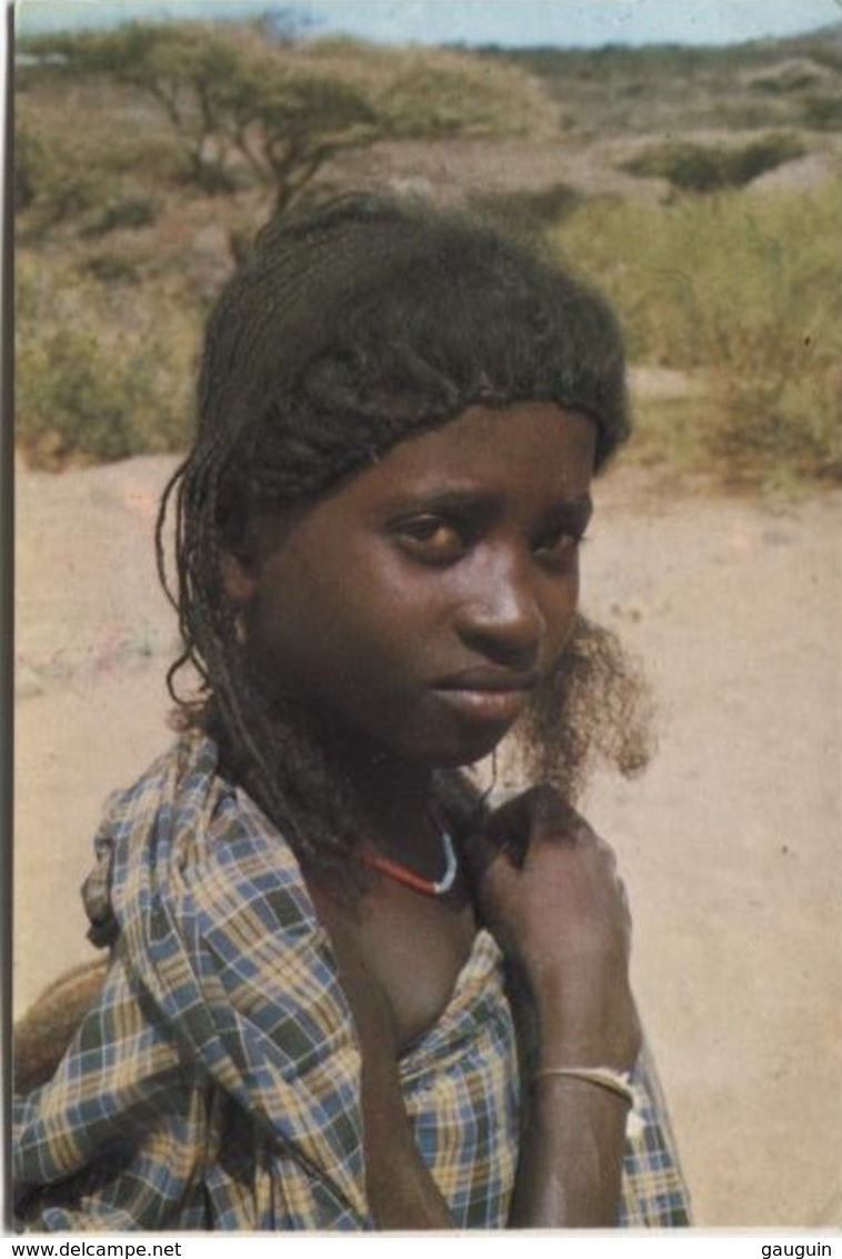 CPM - DJIBOUTI - Jeune Fille - Djibouti