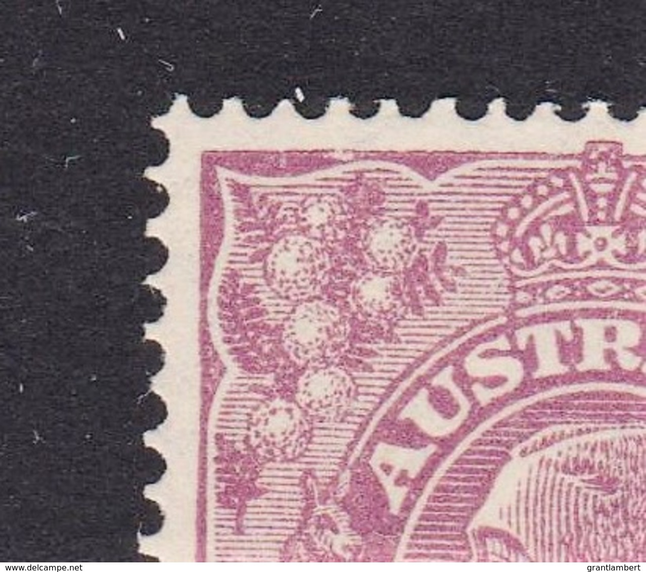 Australia 1927 King George V 4 1/2d Violet SMW P14 Block Of 4 MNH - Neufs