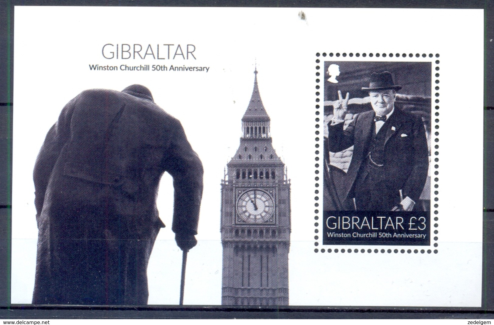 GIBRALTAR    (WEU 050) - Sir Winston Churchill