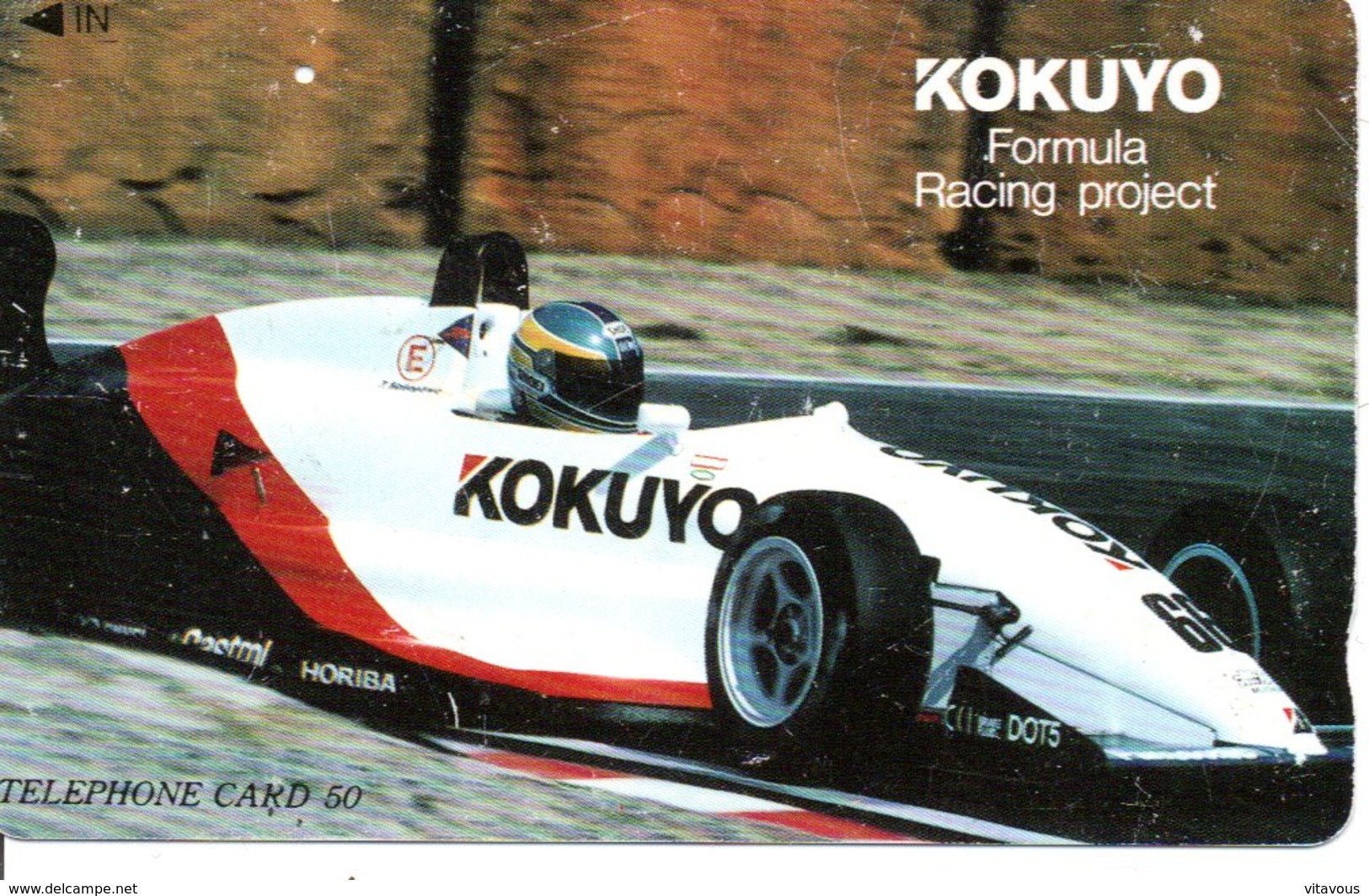 Formule 1 Formula Automobe KOKUYO Formula Racing Project  - F1  Phonecard  Telefonkarten (G151) - Sport