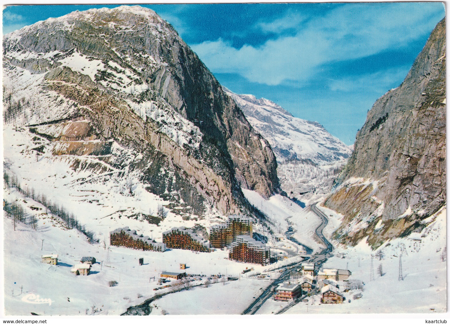 Val D'Isère - La Daille, Vue D'ensemble Aérienne - (Savoie) - Val D'Isere