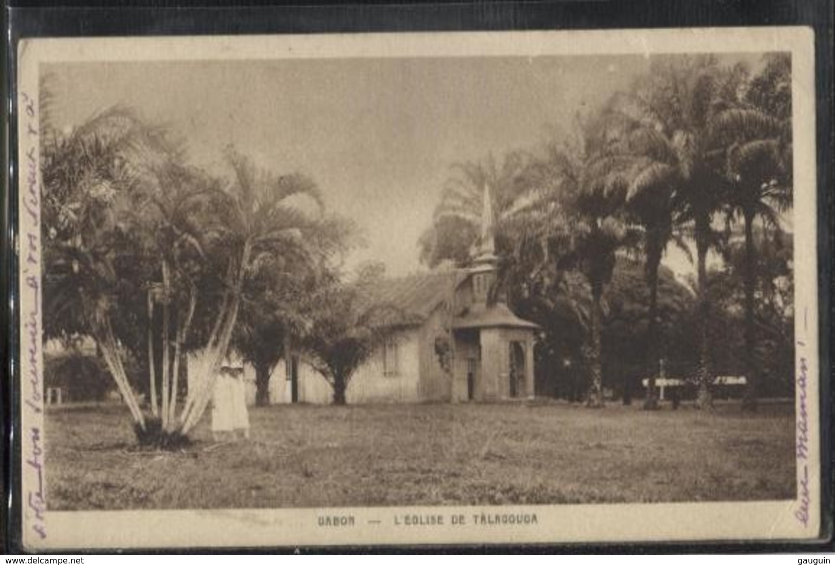 CPA - GABON - Eglise De TALAGOUGA - Gabon